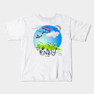 Windy time Kids T-Shirt